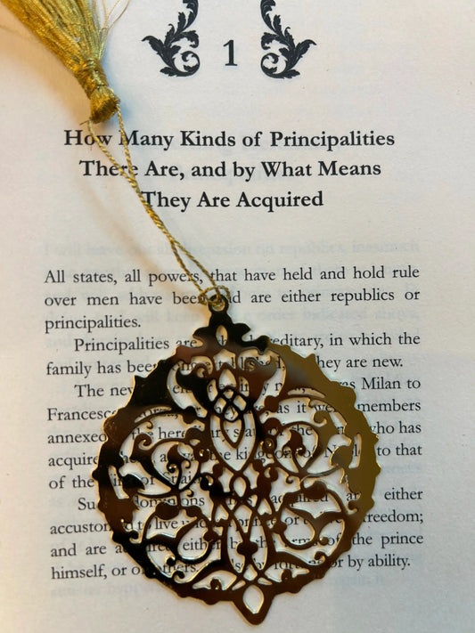 Vintage Medallion Bookmark
